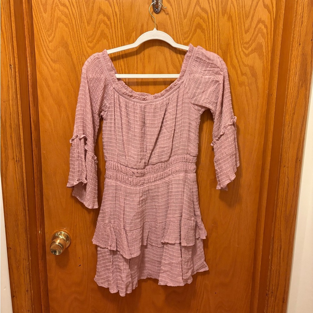 Le Lis Pink Mini Dress
